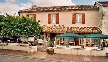 Logis Hotels - Hotel Et Restaurant Les Voyageurs Tournon-dʼAgenais Exteriér fotografie